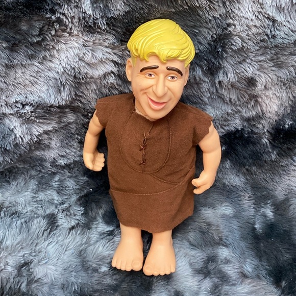 Barney Rubble Dakin Vinyl Plush Doll Figure - Picture 1 of 16
